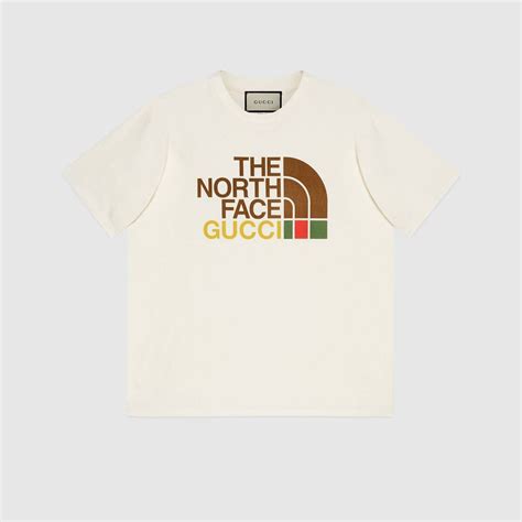 gucci rhyton north face|Gucci north face shirts.